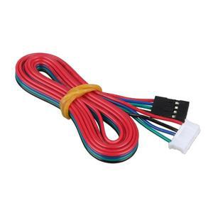 3DSWAY 프린터 부품 4 개 1M/2M DuPont 2.54 라인 4pin ~ 스테핑 모터 커넥터 케이블 Nema17 와이어