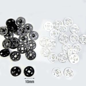 투명 플라스틱 스냅단추10mm(10개입)(16-677)