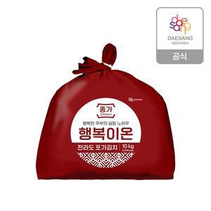 종가집 종가 행복이온 전라도포기김치10kg