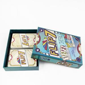 FLIP 7 보드 게임 흥미: 잊을 수 없는 밤과 재미있는 모임을 위한 가족 및 친구