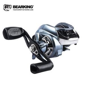 BEARKING 베이트 캐스팅 릴, 강화 고속 낚시 잉어 드래그 최대 10kg, 7.0:1