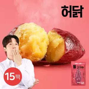 [허닭] 허닭ON 실온 달콤한 통 고구마 100g 15팩