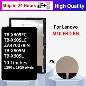 10.1 레노버 탭 5 Plus M10 TBX605F LCD TBX605FC WiFi TBX605LC LTE 디스플레이 터치 스크린 디지타이저