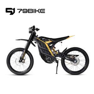 79BIKE 팔콘 프로 전기 자전거 오토바이 브러시리스 기어리스 모터 리튬 성인용 5000W 72V35AH