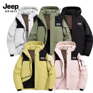 지프 JEEP SPIRIT 그래핀 후드 패딩 점퍼 아웃도어 자켓 등산복 JP-V2