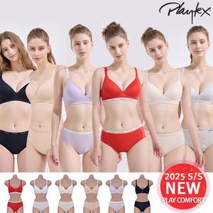PLAYTEX  플레이 컴포트 브라팬티 6세트