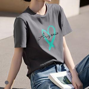 KARRA 라이팅하트티셔츠_A5M1038