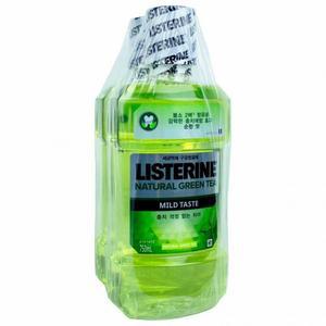 그린티 치은염 750ml 리스테린 구취치약 700372 내추럴 시린이케어 가글 치석케어 액
