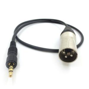 3.5mm 오디오 플매트 카펫 러그 XLR 3 핀 케이블 소니 호환호환 UWP D11 D21 P03B 마이크 사운드 녹음 용
