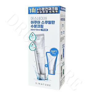 에스네이처 아쿠아 스쿠알란 수분크림 60ml 1개 + 30ml 1개