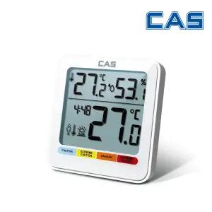 카스 CAS 디지털 체감온도계 온습도계 T700 4단계 고온정보 경보음