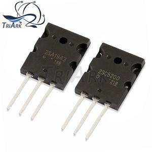 2SC5200 2SA1943 TO-3P 트랜지스터 5 쌍 + 각 개 10