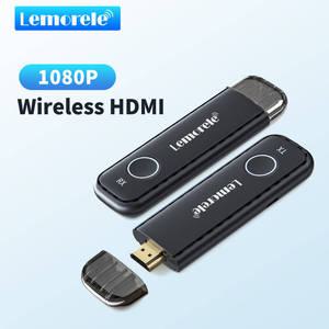 무선미러링 Lemorele 무선 HDMI Wifi 송신기 수신기 TV 스틱 모니터 프로젝터 PC 50M 1080P60Hz 디스플레이