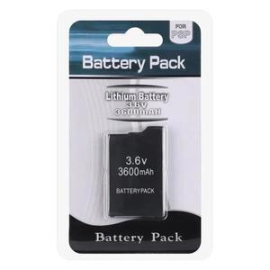 PSP1000 콘솔 게임 패드 교체 배터리 용 3.6V 3600mAh 리튬 충전식