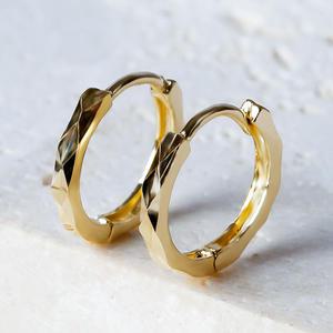 [니지쥬얼리] 14K GOLD 스네이크 원터치 이어링