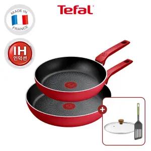 데일리 엑스퍼트 인덕션 프라이팬 2종 (팬24+팬28)+우드뚜껑28cm+에센셜 긴뒤집개