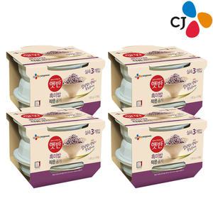 CJ제일제당 햇반 흑미밥 130g x 12개