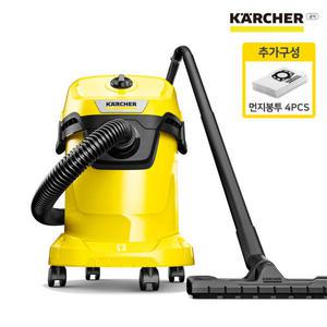 카처 WD3V 액세서리 패키지 진공청소기 (정품 먼지봉투 4개 추가)