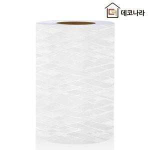 [데코나라]EWB-13 백색 다이아 패턴 몰딩시트지 고정폭25cm / 서랍장시트지 단색시트지 싱크대상판시트지