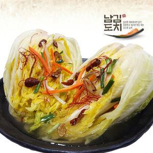 [남도김치]  백김치 5kg/시원하고 아삭한 물김치/어린이김치 유아김치 환자식