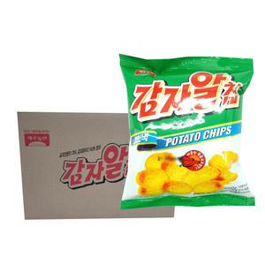 감자알칩 27g×40봉(한박스) 알감자칩