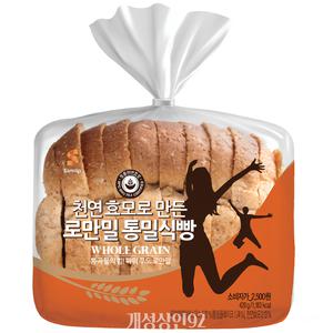 삼립 로만밀 통밀식빵 420g 1봉지 토스트 샌드위치용  삼립빵