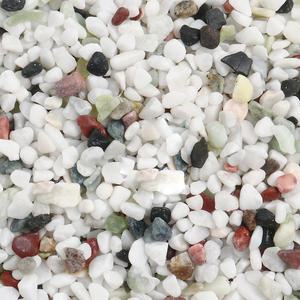 미미네스톤 오색사 8mm 3kg (오색자갈,어항바닥재)