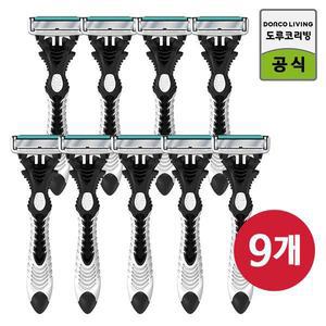 [도루코]도루포 페이스6 휴대용면도기 3px3 (총 9개)