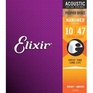 Elixir 엘릭서 포스포브론즈 통기타줄 010-047  [16002]