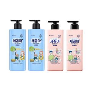 온더바디 세꼼마 향균 핸드워시 480ml 2개 레몬버베나, 파우더 향  비누 엘지생활건강