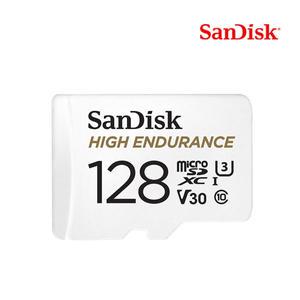 샌디스크 CCTV 블랙박스 전용 MicroSDHC/XC 128GB Class10 4K 100MB 마이크로SD 128기가