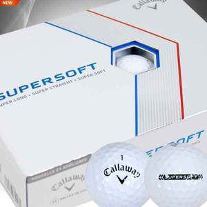 [캘러웨이] Callaway 슈퍼소프트 골프공[화이트][1더즌 12알]