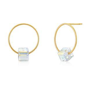 14K GOLD 케이티 써클링 이어링