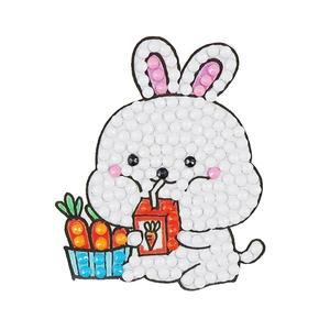 정인아트 보석십자수 스티커 당근토끼 (5개)