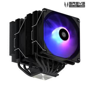 쓰리알 3RSYS Socoool RC1200 ARGB CPU쿨러 (BLACK)