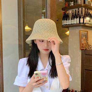 [프렌즈]여름 시원한 양면 여성 벙거지모자 비치 버킷햇 보넷 썬캡 여성모자 야외활동모자 여름모자