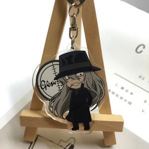 코난 선물 검은조직 아크릴 키링 열쇠고리 굿즈