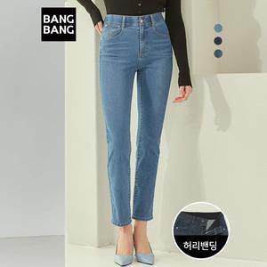 [뱅뱅] 여성 라이크라 스트레치 데님 3종택1