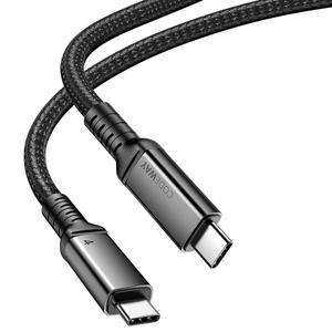 [코드웨이] 240W 40Gbps C to C 썬더볼트 고속충전 케이블 1.2m외