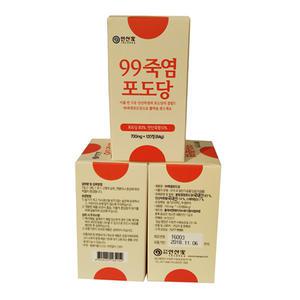 인산가 99죽염포도당 700mg X 120정(84g) x 3/인산가/한국/인산가 공식대리점.