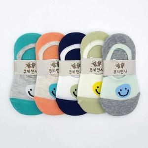 [XBHJ31L3]아동양말 땡글이 5켤레묶음 USY 3006 유아양말