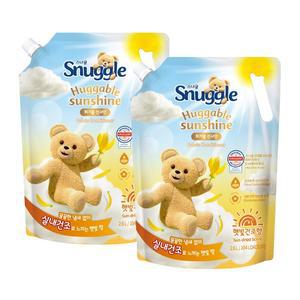 스너글 햇빛건조향 섬유유연제 허거블선샤인 2.6L 2개