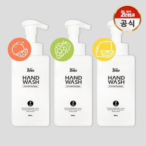 미스터제타 포밍 핸드워시 손세정제 500ml 본품 3개