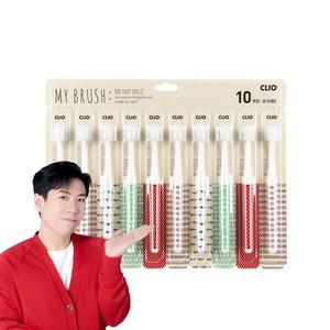 [제이큐]크리오 MY BRUSH 초극세모 칫솔 10입X8개