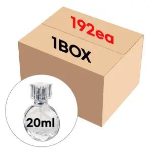 향수병 물방울 실버퍼퓸 20ml X 192개 스크류타입 용기 재료 스프레이 유리