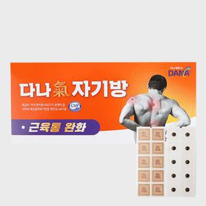 [다나] 다나 자기방 파스 국내 제조 생산 근육통 완화 힐링 오리지날 자석 쿨 찜질 건강 패드