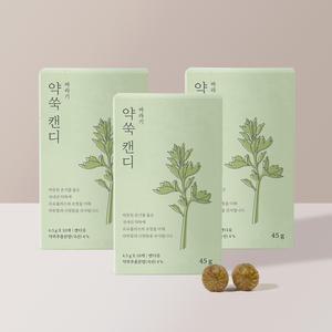 바라기 프로폴리스 약쑥 캔디 45g*3개 (30개입)