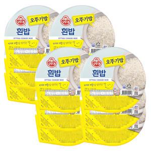 오뚜기 맛있는 오뚜기밥 흰밥 210g 12개 즉석밥 햇반