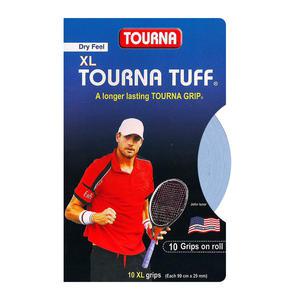 투나 TOURNA 터프 10XL 오버그립 블루 10개입 테니스 배드민턴 라켓 그립테이프