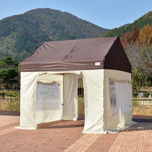 접이식 캐노피 야외 바람막이 그늘막 옥상 테라스 포장마차 운동회 행사용 메가 창문모기장 풀세트 3X4.5